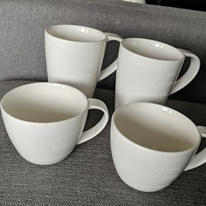 Set of Starbucks Perfect Foam Mugs